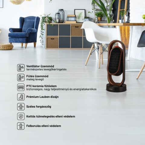 Lauben Smart Fan Heater 2in1 1800BB hősögárzó/ventilátor Lauben Smart Fan Heater 2in1 1800BB hősögárzó/ventilátor